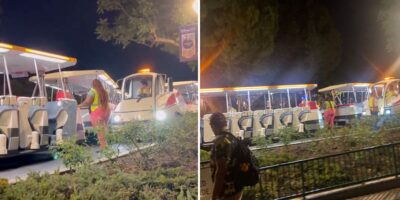 Disneyland tram collision reported