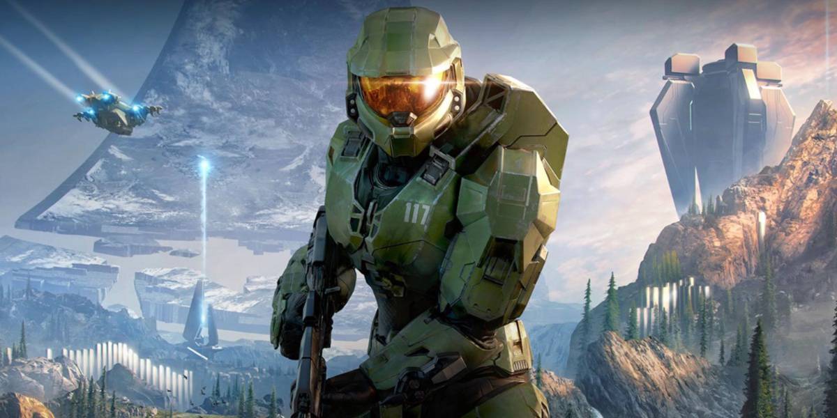 Master Chief on the cover of Halo Infinite