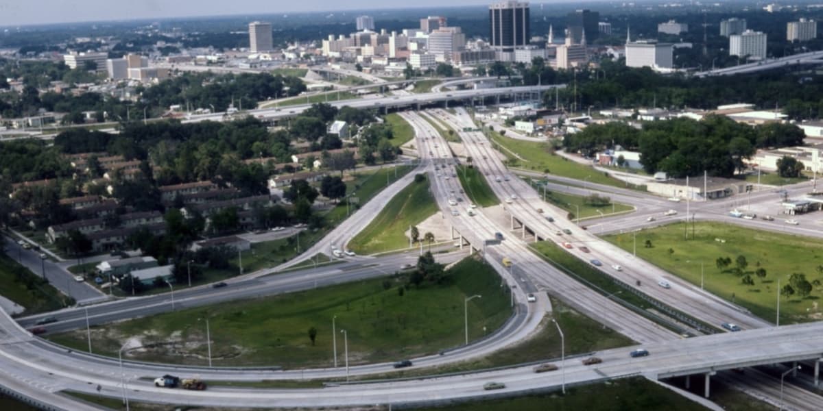 I-4 in Florida during the 70s