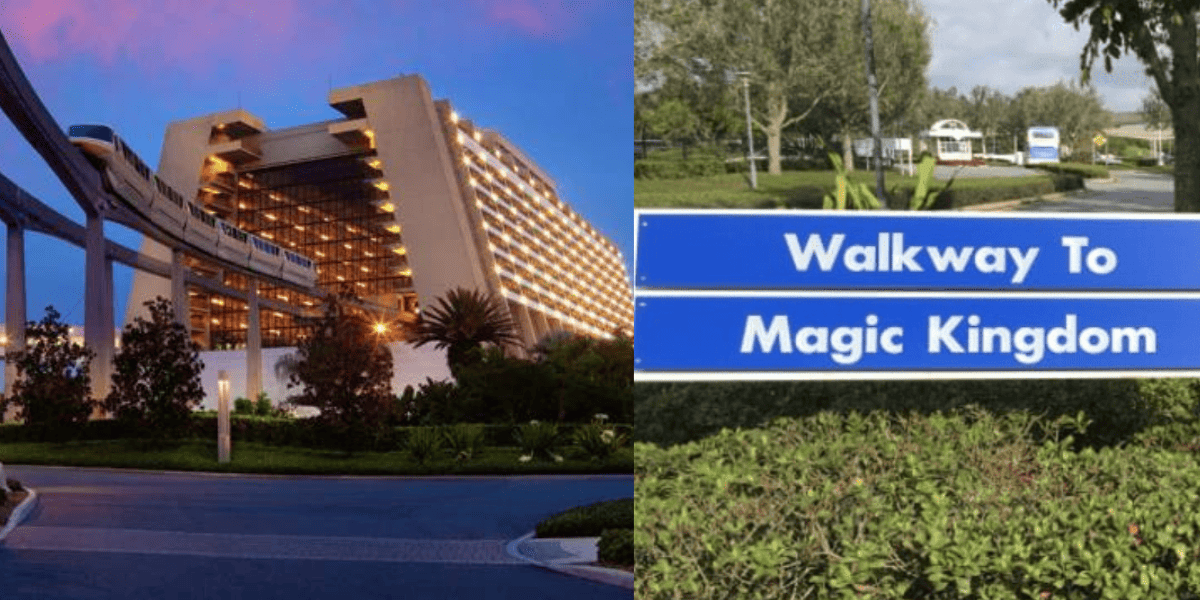 Side-by-side look at the Contemporary's Monorail and walking path