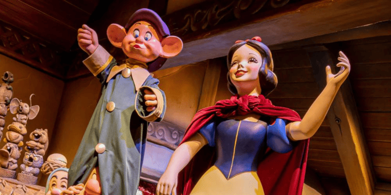 Snow White attraction at Disneyland