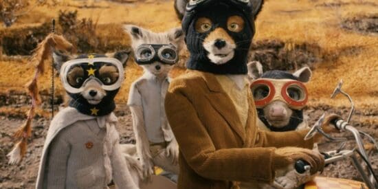 Fantastic Mr Fox stop motion film by Wes Anderson
