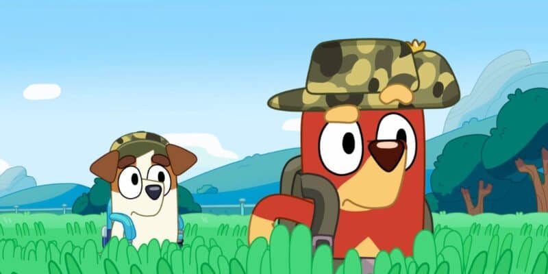 Jack and Rusty in the episode Army