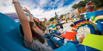 Guests on ride at LEGOLAND