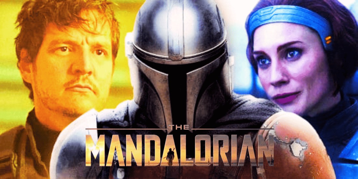 The Mandalorian with Pedro Pascal and Bo-Katan