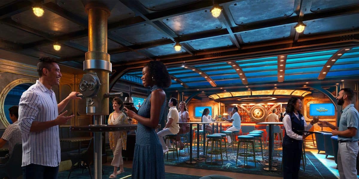 Disney Treasure's Periscope Pub