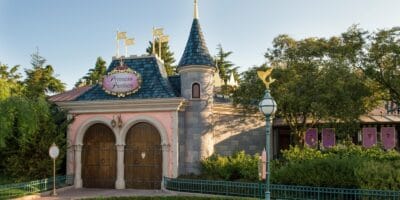 Princess Pavilion at Disneyland Paris, where Disney Princess character meet-and-greets are held