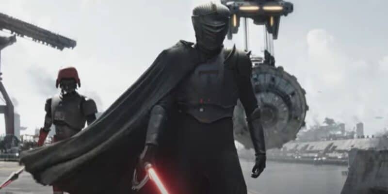 Marrok preparing to fight Ahsoka on Correlia