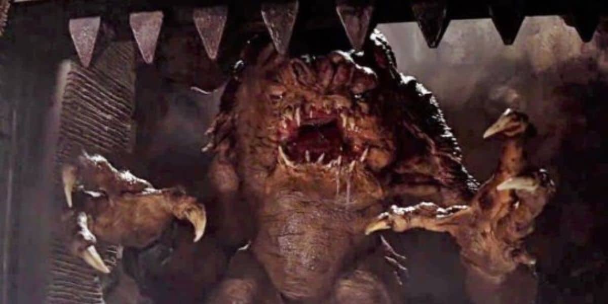 The Rancor in 'Return of the Jedi'