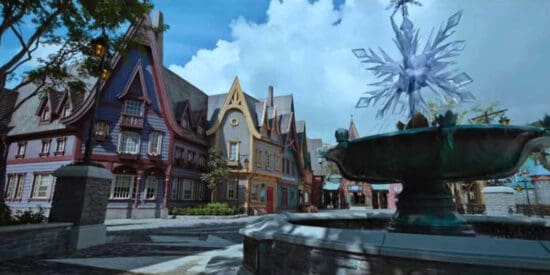world-of-frozen-town-center