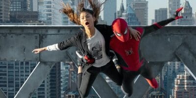 Zendaya and Tom Holland in Spider-Man: No Way Home