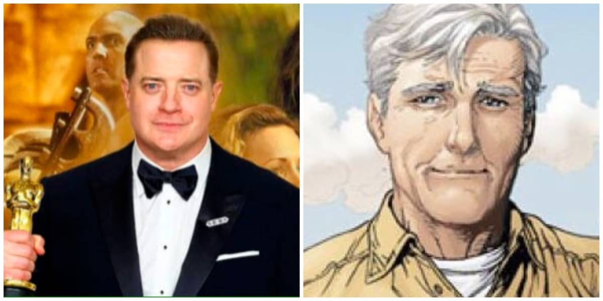 brendan fraser and jonathan kent dcu
