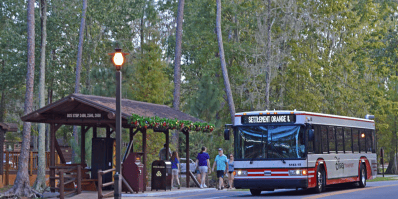 Internal shuttle at Fort Wilderness