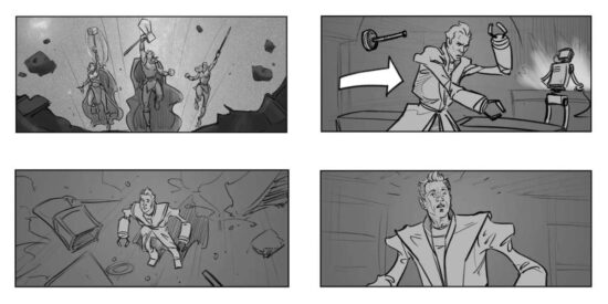 'Thor: Love and Thunder' storyboards