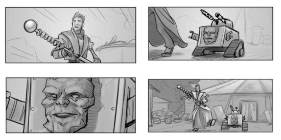'Thor: Love and Thunder' storyboards