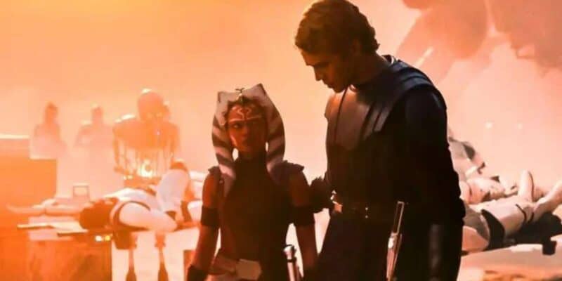 Anakin and Ahsoka in 'Ahsoka' Episode 5