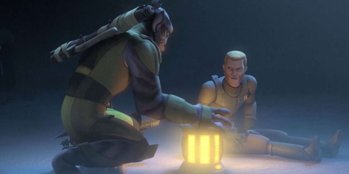 Agent Kallus and Zeb in 'Star Wars Rebels'