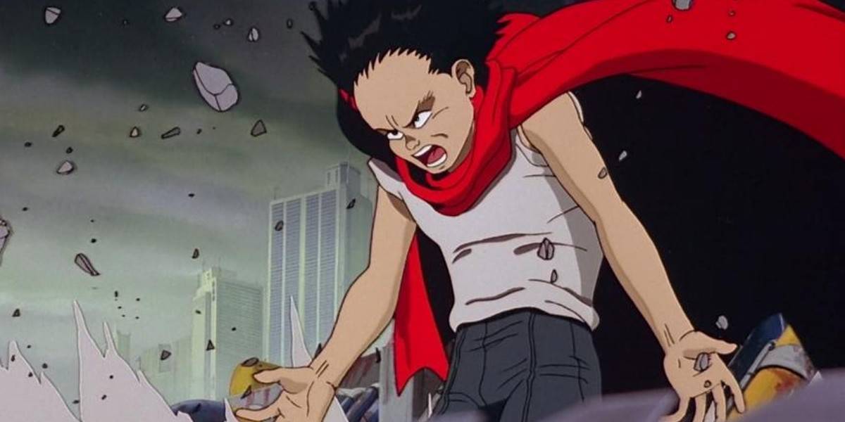 Still frame from Akira, Stranger Things