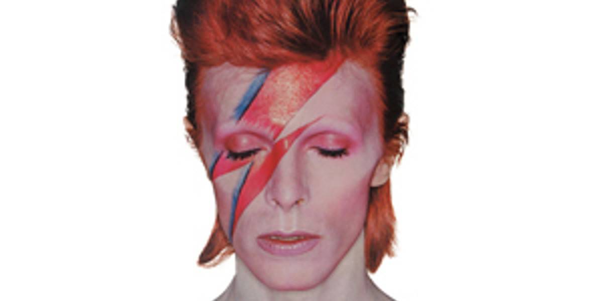 Cover art of Aladdin Sane, the 1974 David Bowie Album