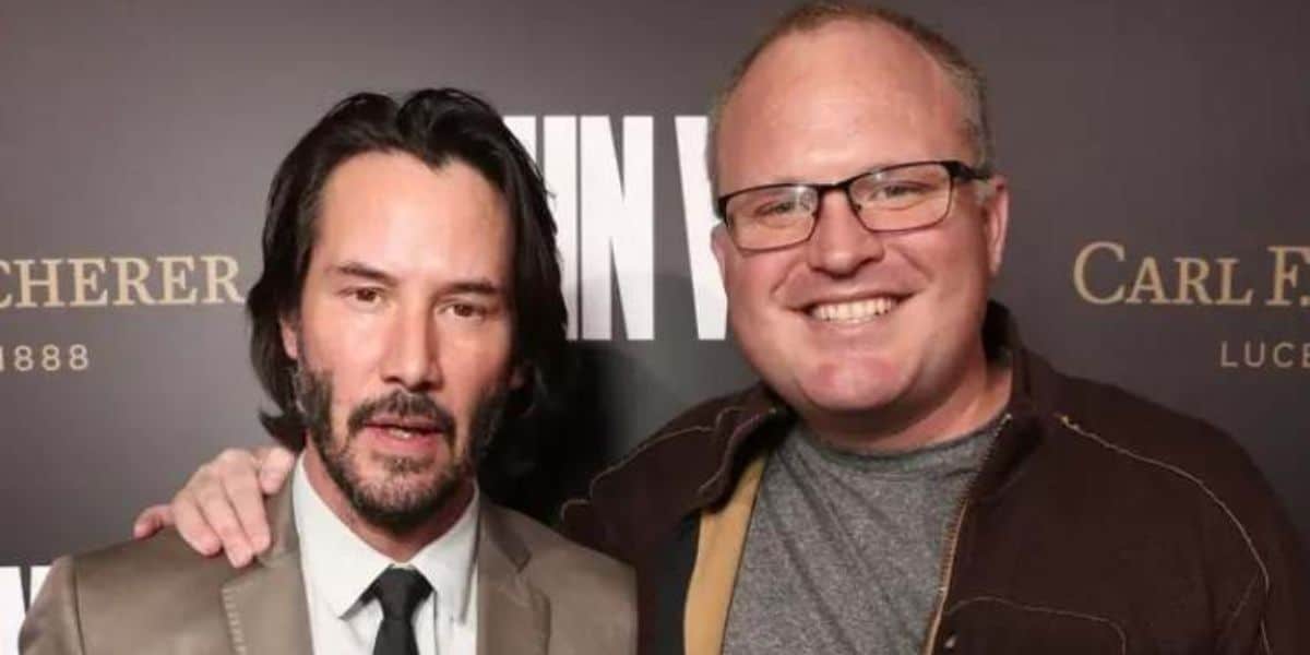 Keanu Reeves and Derek Kolstad