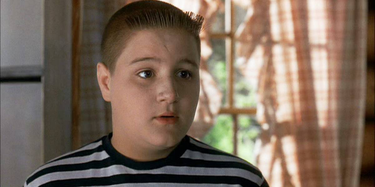Pugsley Addams (Jimmy Workman) looking surprised in Addams Family Values (1993)