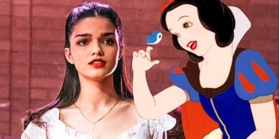 Rachel Zegler in West Side Story and Snow White together