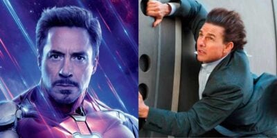 Robert Downey Jr as Iron Man (L) / Tom Cruise as Ethan Hunt in the 'Mission: Impossible' franchise (R)