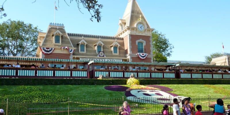 Entrance of Disneyland