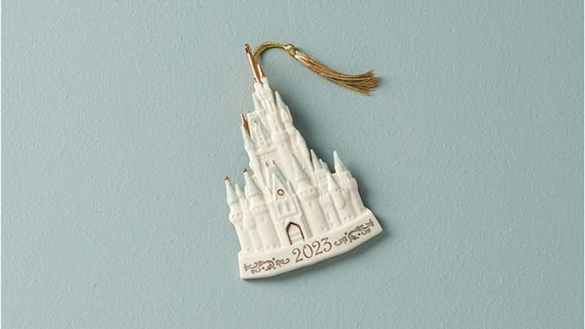 Cinderella Castle ornament