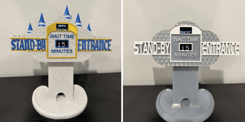 Bring the Magic of Disney Parks Home With New Live Wait Time Signs