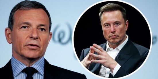 Elon Musk and Bob Iger.