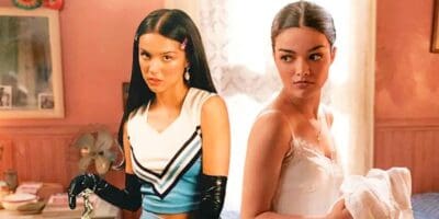 Olivia Rodrigo and Rachel Zegler together in a shot from West Side Story