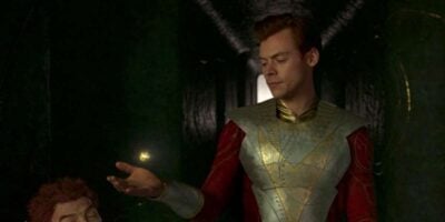 Harry Styles as Eros/Starfox and Pip in 'Eternals'