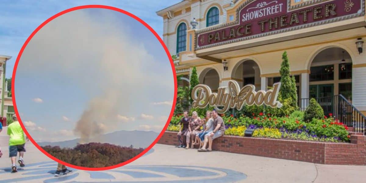 Fire breaks out near Dollywood