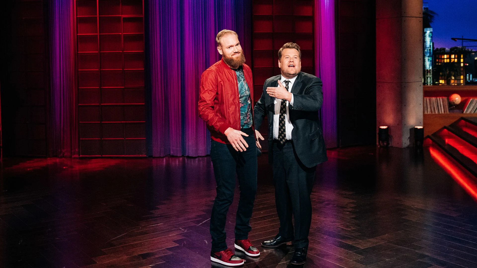 Kenny DeForest and James Cordon
