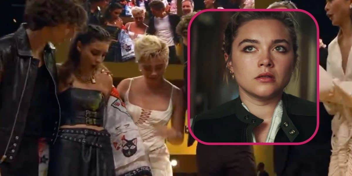 Florence Pugh attacked in new viral social media video.