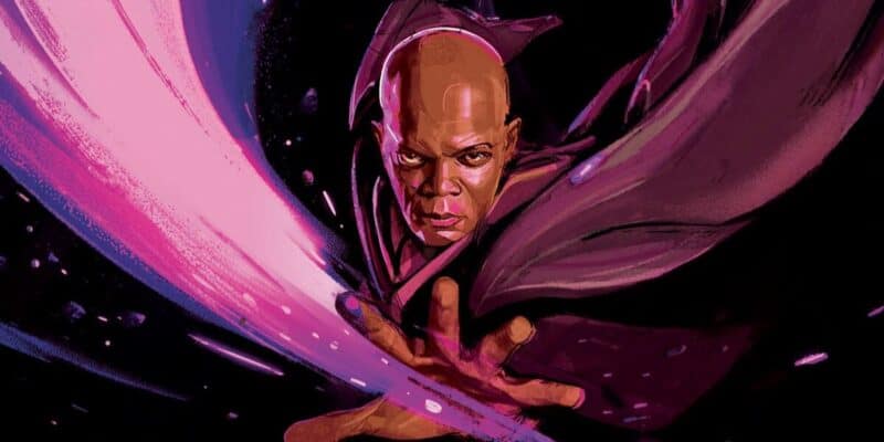 Mace Windu in 'Star Wars: The Glass Abyss' novel cover art