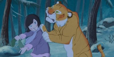 Mushka and their owner in Deja's new film.