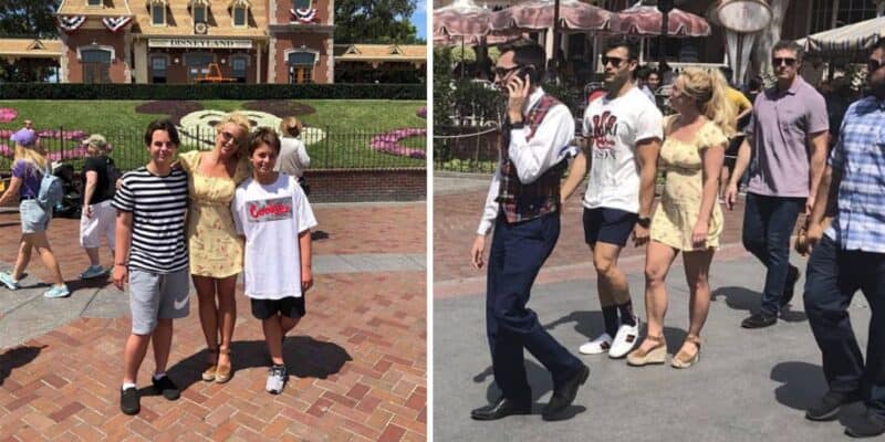 Britney Spears at Disneyland