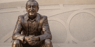 Walt Disney Statue in World Celebration at EPCOT