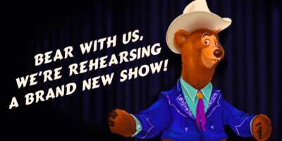 Henry in Nashville attire for Country Bear Jamboree