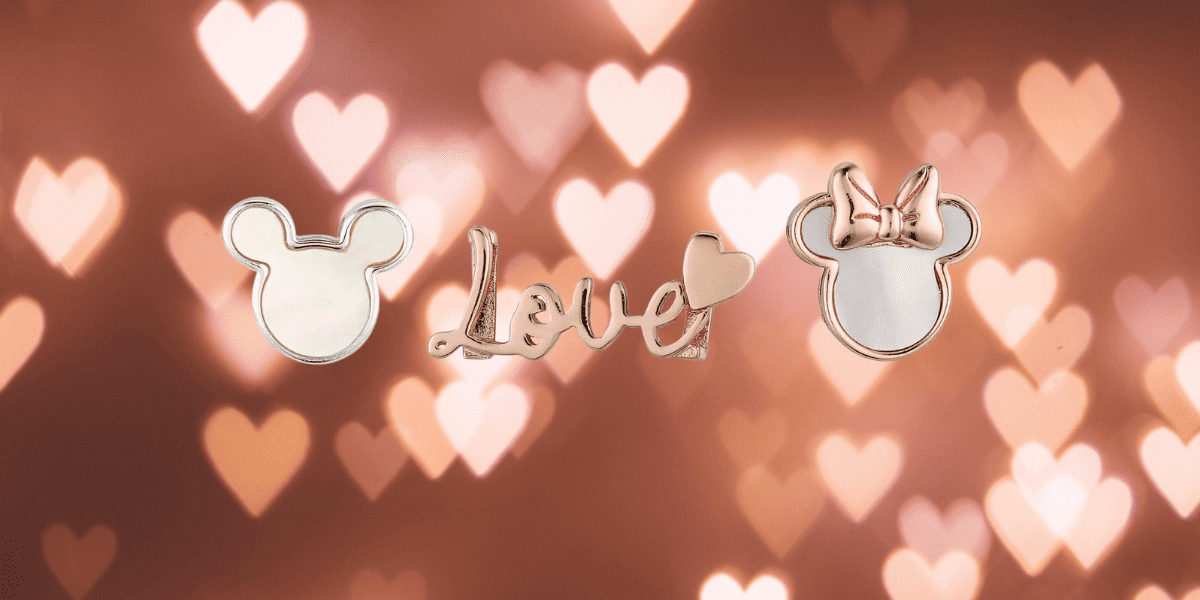 Mickey and Minnie Mouse Slider Charm Pack
