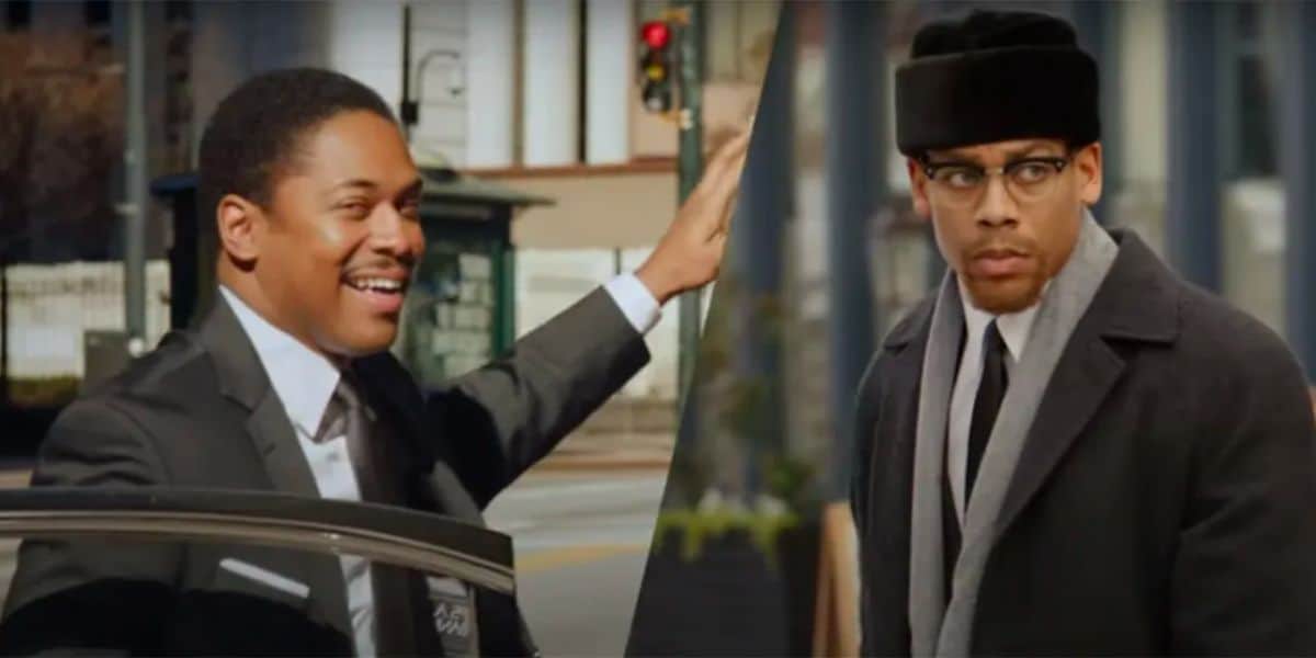 Malcolm X and MLK in the NatGeo documentary series