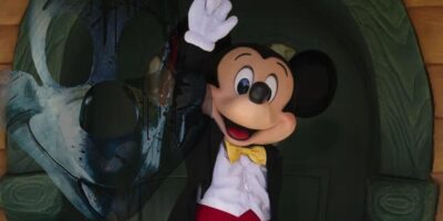 Mickey's Mouse Trap logo over classic Mickey