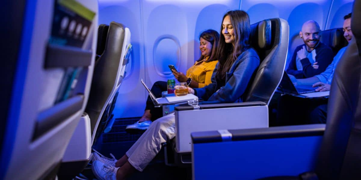 Passengers on Alaska Airlines