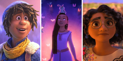 Stills from 'Strange World,' 'Encanto,' and 'Wish' - all made by Walt Disney Animation Studios.
