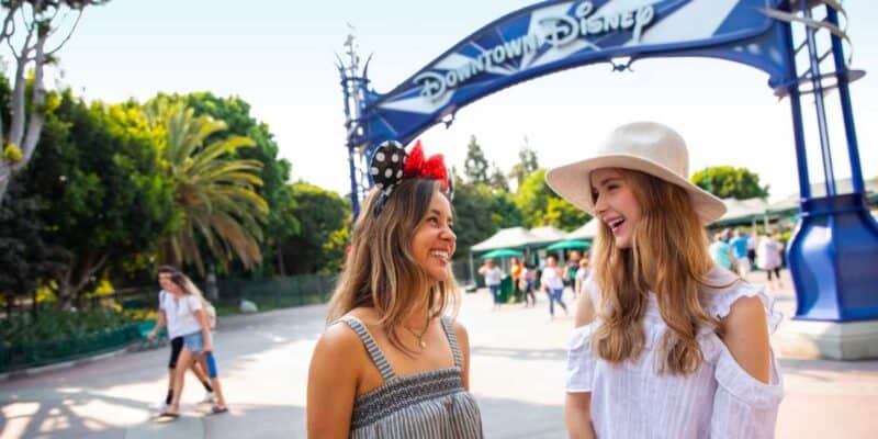 Guests at the Downtown Disney District