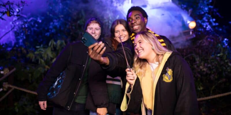 Fans at Harry Potter: A Forbidden Forest Experience