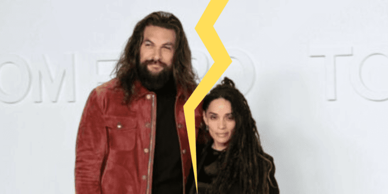 A yellow split separates Jason Momoa and ex-wife Lisa Bonet.