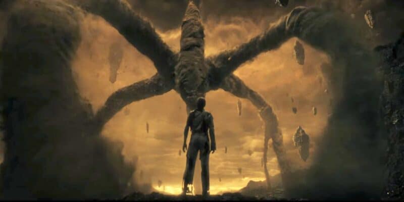 The Mind Flayer in Stranger Things being created